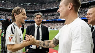 في وداع سانتياغو برنابيو لأنشيلوتي ومودريتش.. ريال مدريد يهزم سوسيداد